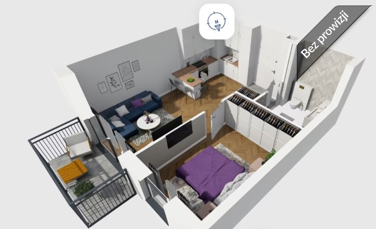 mieszkanie na sprzedaż - Kraków, Prądnik Biały