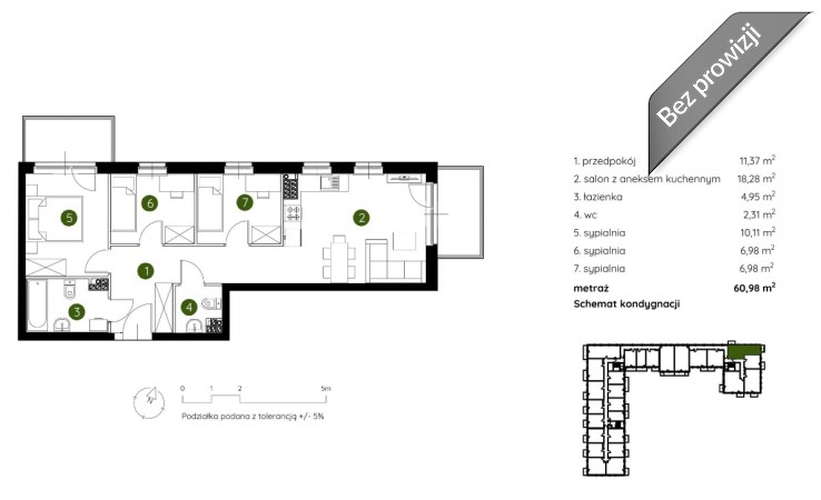 mieszkanie na sprzedaż - Kraków, Prądnik Biały