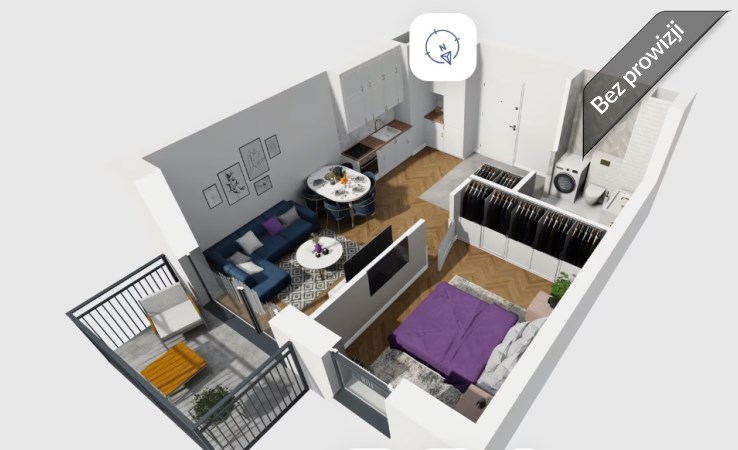 mieszkanie na sprzedaż - Kraków, Prądnik Biały