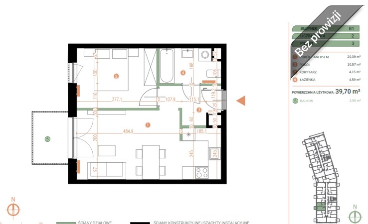 mieszkanie na sprzedaż - Kraków, Podgórze, Zabłocie