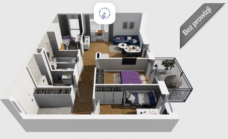 mieszkanie na sprzedaż - Kraków, Prądnik Biały