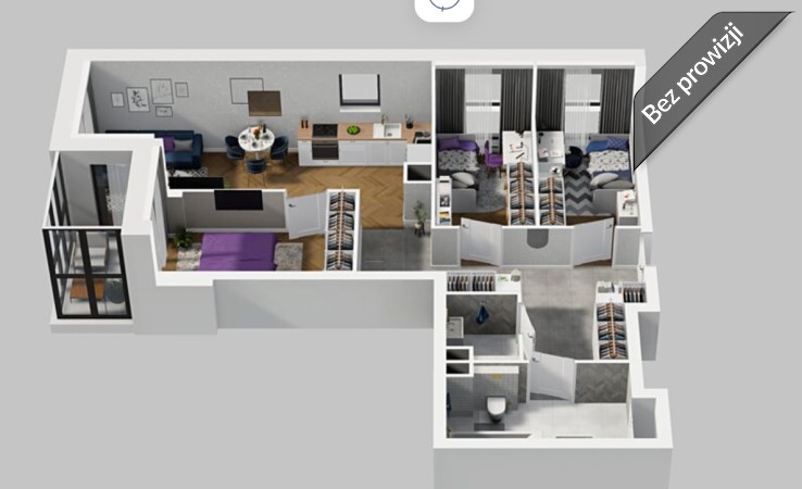 mieszkanie na sprzedaż - Kraków, Podgórze