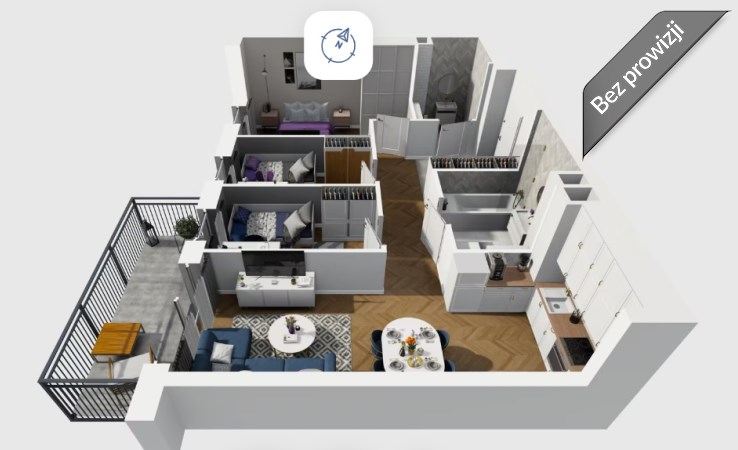 mieszkanie na sprzedaż - Kraków, Prądnik Biały