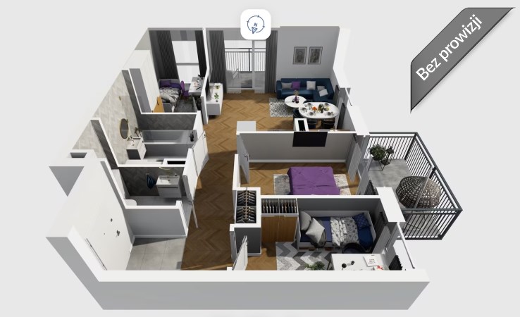 mieszkanie na sprzedaż - Kraków, Prądnik Biały