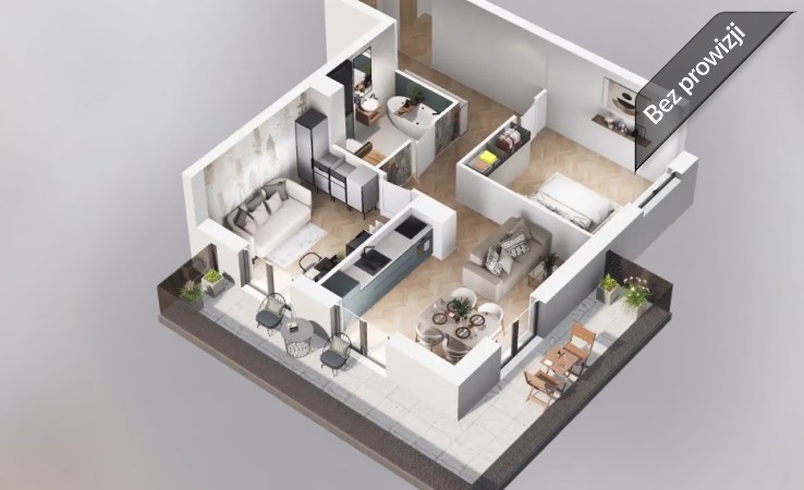 mieszkanie na sprzedaż - Kraków, Prądnik Biały