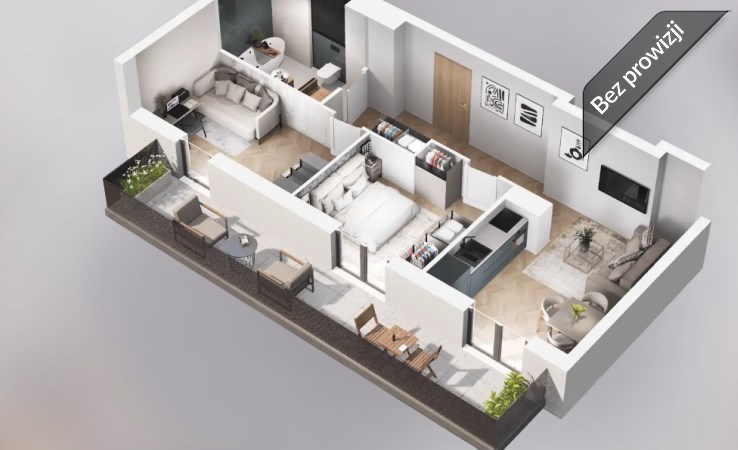 mieszkanie na sprzedaż - Kraków, Prądnik Biały