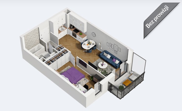 mieszkanie na sprzedaż - Kraków, Podgórze