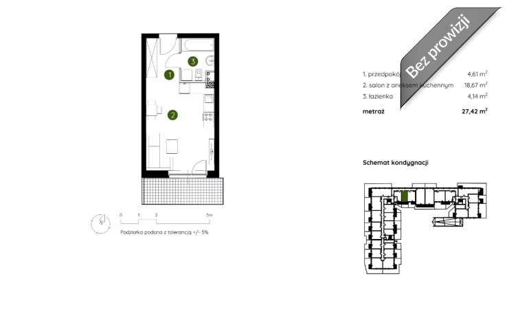 mieszkanie na sprzedaż - Kraków, Prądnik Biały