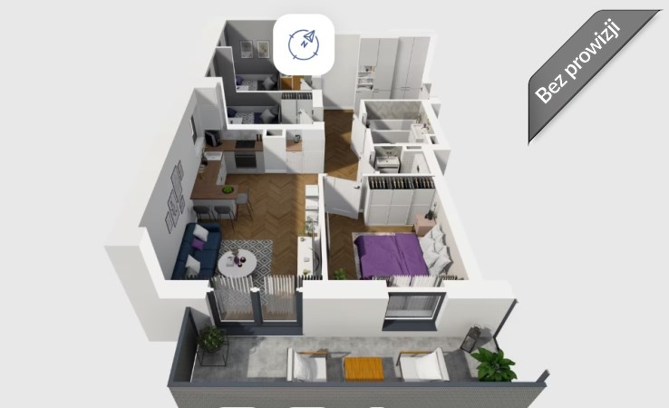 mieszkanie na sprzedaż - Kraków, Bieżanów-Prokocim, Złocień