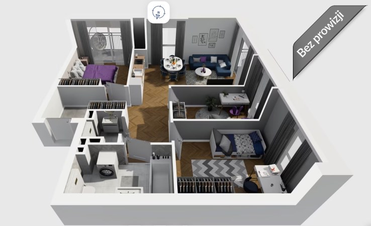 mieszkanie na sprzedaż - Kraków, Prądnik Biały