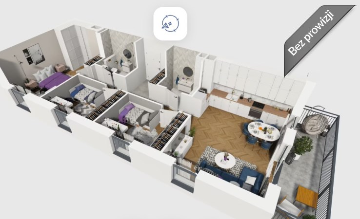 mieszkanie na sprzedaż - Kraków, Prądnik Biały